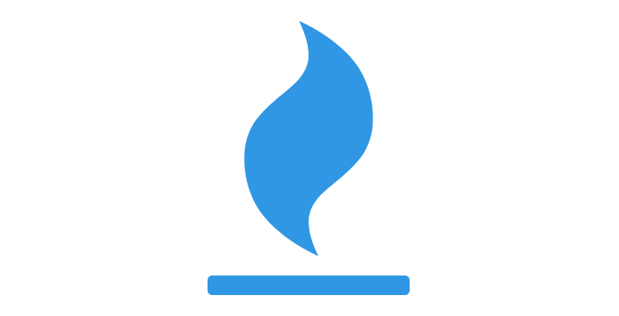 Pictogramme : flamme de gaz